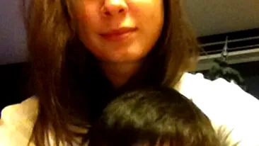 Ceva e ciudat in familia Nicoletei Luciu! Baiatul cel mare al actritei seamana prea mult cu sora ei! Ia-o p-asta!