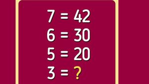 Test IQ exclusiv pentru genii | Dacă 7=42, 6=30 și 5=20, cât este 3?