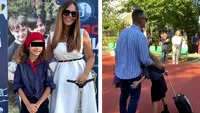 NU E O GLUMĂ! Cât costă ghiozdanul pe care fiica Cristinei Șișcanu și a lui Mădălin Ionescu l-a purtat în prima zi de școală