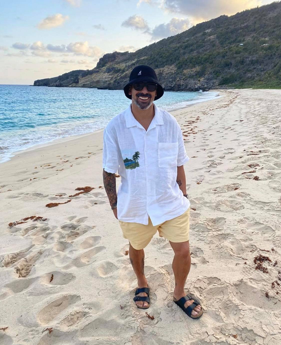 Starul lui PSG, Ezequiel Iván Lavezzi, s-a ”carantinat” în St. Barth cu fosta lui Horia Tecău