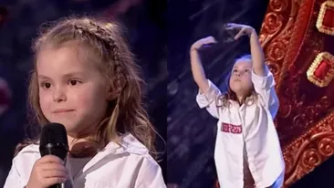 Cine este Amira Olosutean, copila care a primit Golden Buzz la Românii au Talent. Andi Moisescu a trimis-o în semifinală
