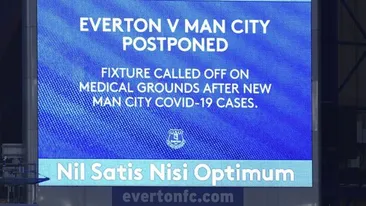 Everton - Man. City, amânat din cauza Covid