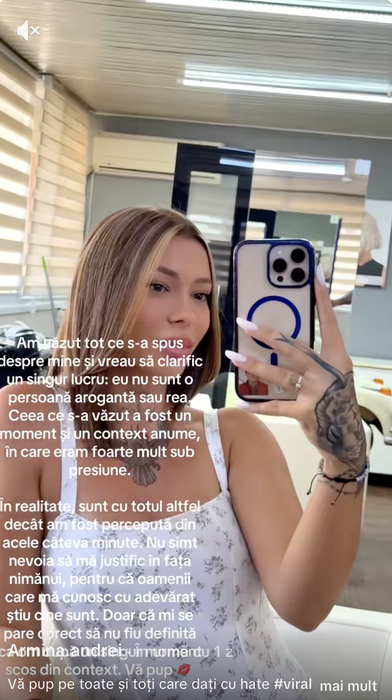 Armina acum/foto: TikTok