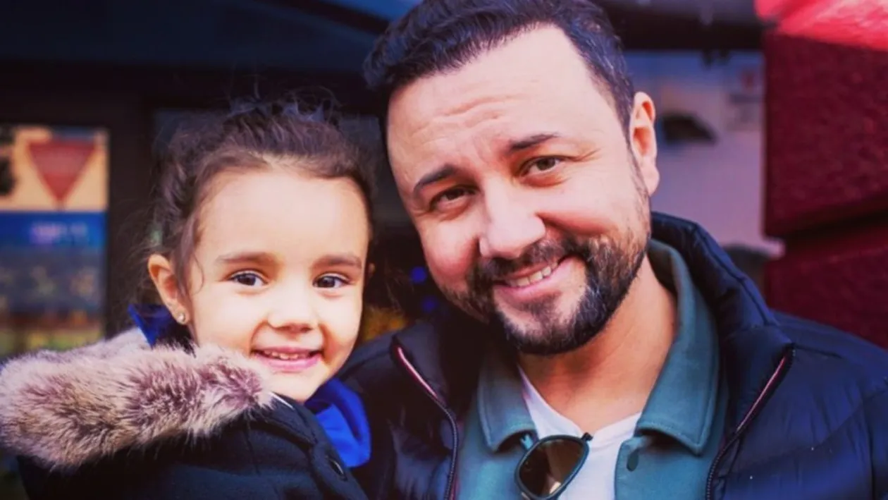 Primele imagini cu fiica lui Cătălin Măruță, după ce a fost și ea infectată cu virusul SARS-CoV-2! Cum se simt micuța Eva