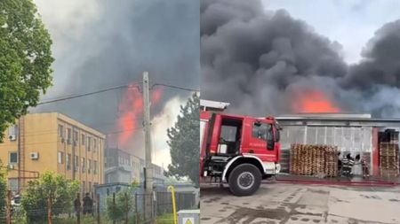 BREAKING! Incendiu violent în București: nu deschideți ferestrele! ISU a emis Ro-Alert