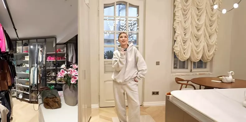 Cum arată casa ca din reviste a Alinei Ceușan? A fost decorată de un om de încredere