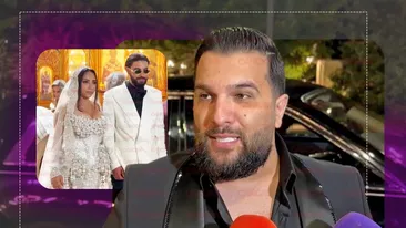 Tzancă Uraganu și-a făcut apariția la nunta lui Dani Stoian cu Lambada. Ce mesaj emoționant le-a transmis mirilor: „Când este armonie în casă, toate merg ca pe roate”