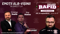 „EXCLUSIV RAPID” debutează astăzi! Gigi Stancu și Cristian Soaita, invitații primei ediții