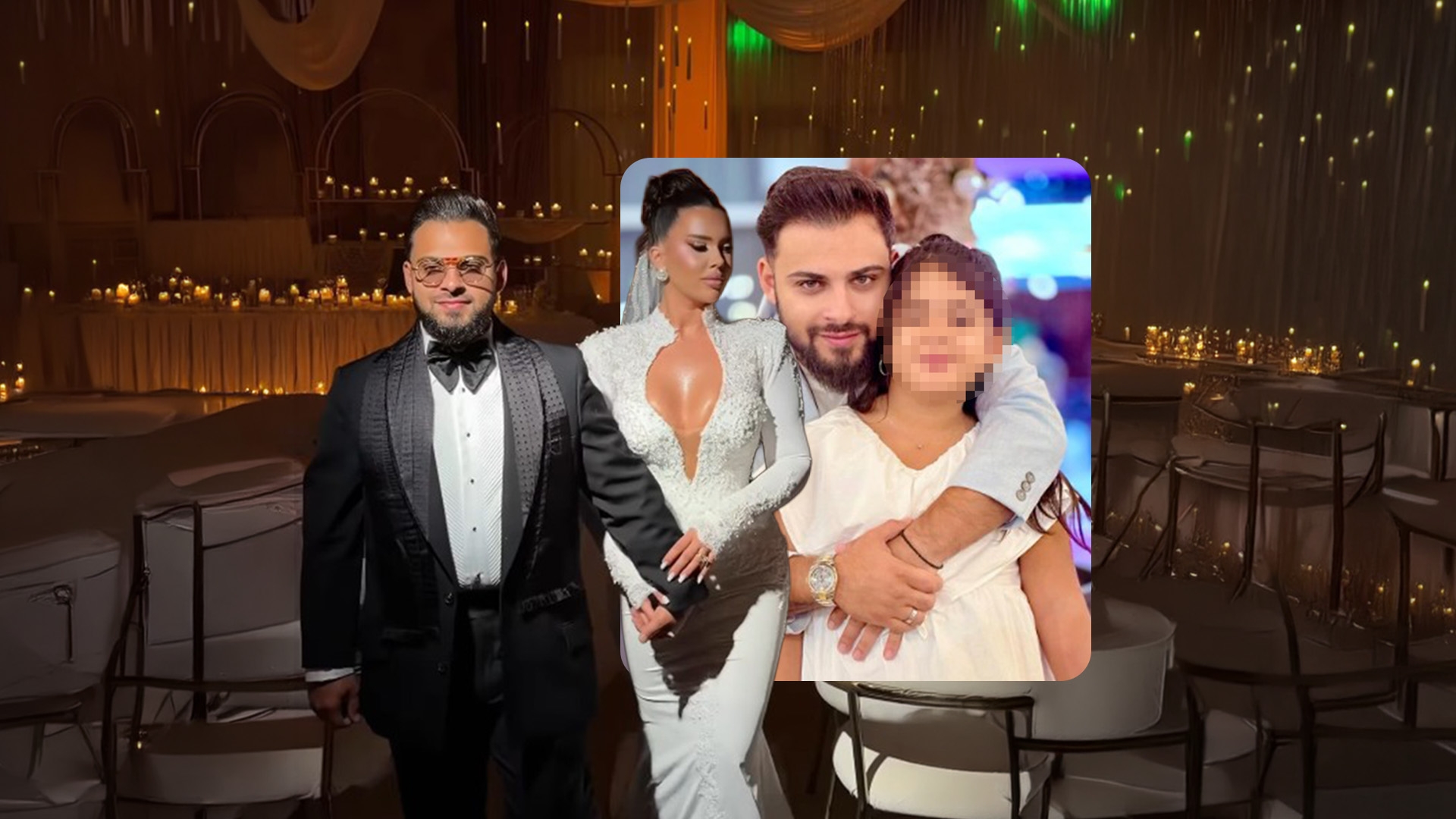 Controverse după nunta lui Robert Lele cu Andra Voloș! De ce a lipsit Antonia, fiica cea mare a manelistului, de la marele eveniment