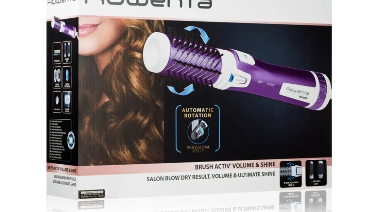 Oferă un plus de volum părului prin coafarea lui cu o perie rotativă!