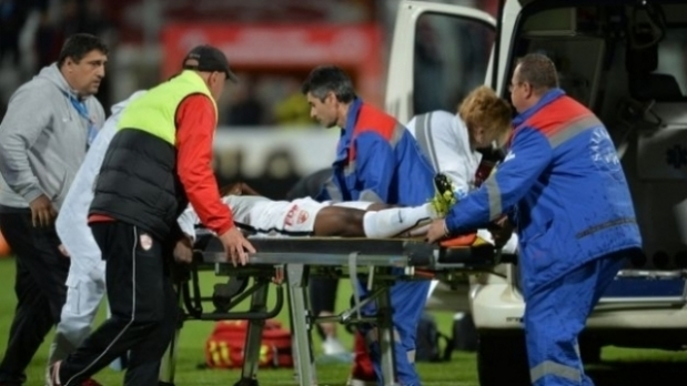 Patrick Ekeng a fost transportat la spital, unde a şi murit