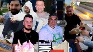 Cosmin și Dani Olăroiu și-au serbat zilele de naștere “la comun”. De la chef n-au lipsit Borcea Jr, “aghiotantul” lui Gigi Becali și...