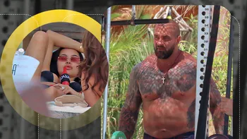 Alex Bodi nu lasă „fiarele” nici la plajă. Fiecare cu „viciul” lui! Afaceristul se antrenează, Ancuța se relaxează!
