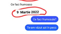 BANC | Discuție ”de sezon” între un bărbat și o femeie: ”Te-am văzut azi în peco...”