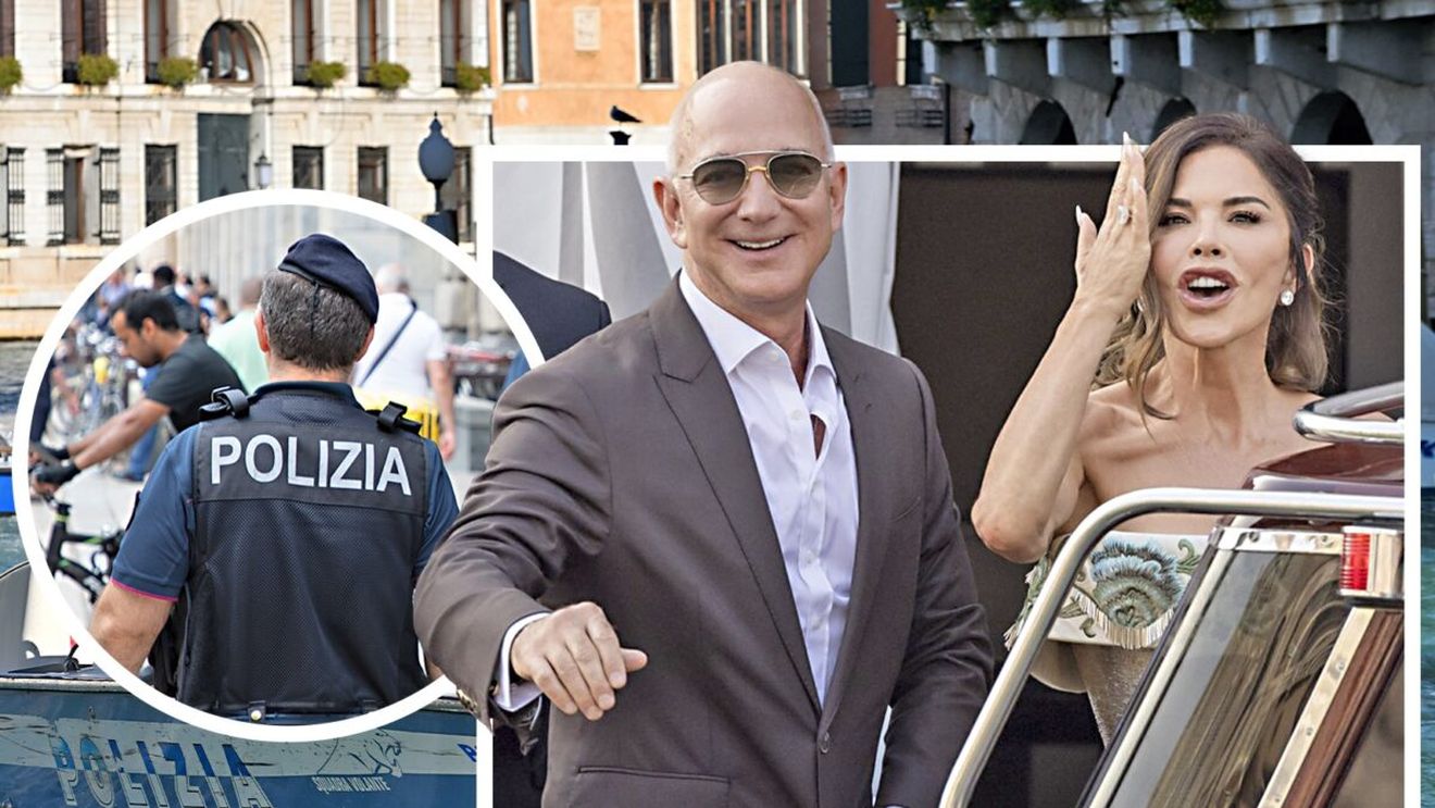 Detalii neştiute despre „nunta anului” de la Veneţia: patrule de Poliţie, zone închise şi... Jeff Bezos, măsuri sporite de securitate în urma protestelor anunţate!