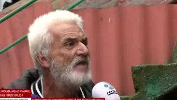 Tatăl criminalului Mihaelei din Teleorman și-a dat foc în mijlocul orașului. A strigat că nu mai suportă situația în care se află