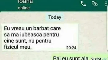 BANC | Vreau un bărbat care să mă iubească pentru cine sunt