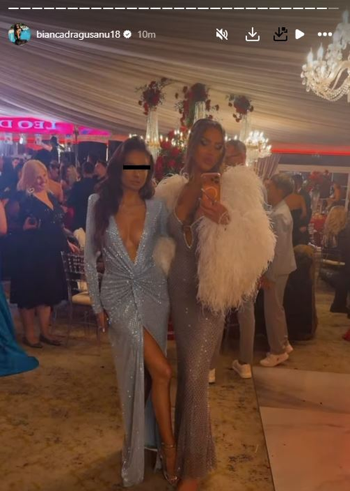 Cum s-a îmbrăcat Bianca Drăgușanu la nunta lui Armin Nicoară cu Claudia Puican. Invitații și-au dat coate!