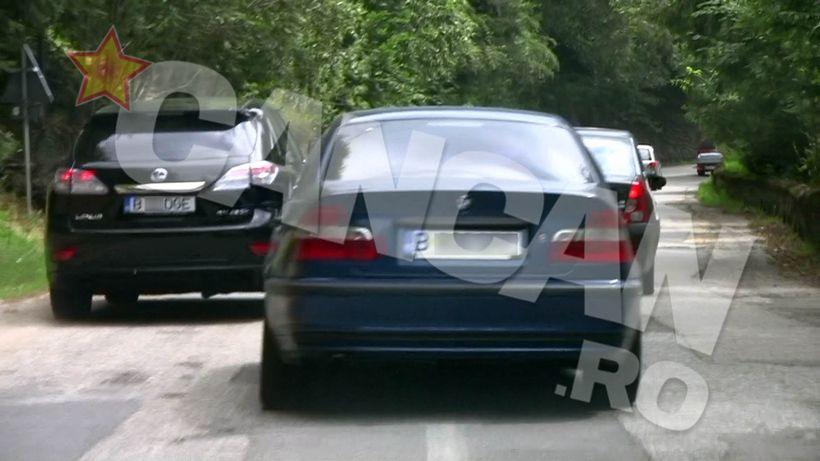 Video de infarct! Madalina Ghenea si Gerard Butler, cursa infernala pe Transfagarasan! Viata le-a fost pusa serios in pericol!