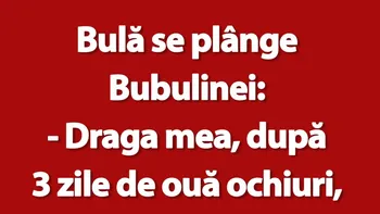 BANC | Bulă, Bubulina și ouăle-ochiuri