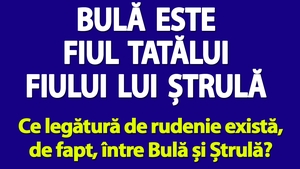 Test de logică | Bulă este fiul tatălui fiului lui Ștrulă. Ce legătură de rudenie există, de fapt, între Bulă și Ștrulă?