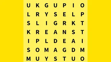 Test de inteligență | Identificați cuvântul IRIS în maximum 10 secunde!