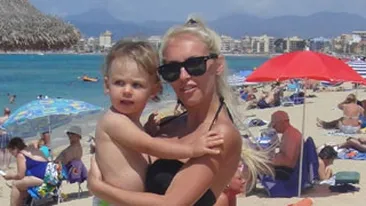 Andreea Spataru a facut furori printre spanioli! Mamica sexy pe plajele din Palma de Mallorca!