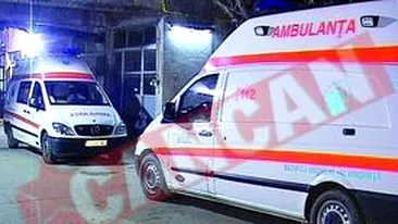 Au oprit in trafic doua ambulante cu raniti