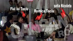 De cand s-a apucat de afaceri cu lenjerie intima, sotia lui Tociu a reintrat in gratiile comediantului