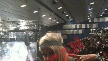 Anda Adam a fost la concertul Lady GaGa de la Viena