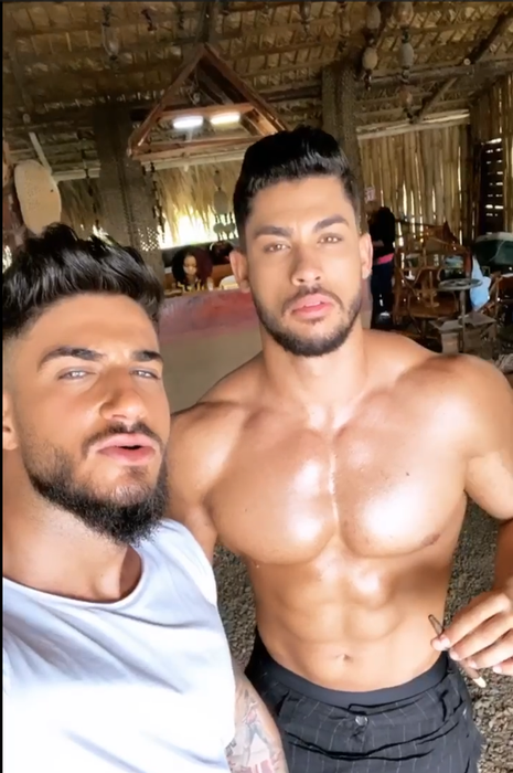Dr. Auday și Cristian Costin, chiar în Republica Dominicană, înainte de anularea show-ului.