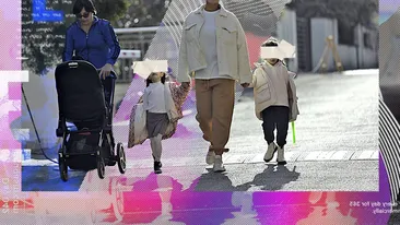 “Regina manelelor” sărbătorește primăvara în propriul stil. Cum am filmat-o pe iubita lui Florin Salam alături de copii