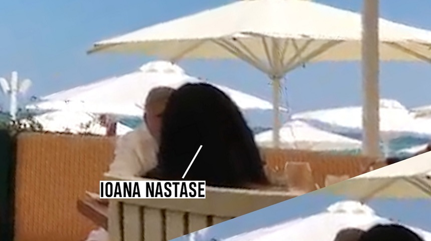 Ilie și Ioana Năstase, șpriț romantic pe malul mării