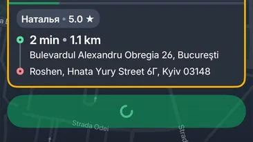 Un bucureștean a comandat un BOLT din Berceni până în Kiev. Ce sumă i s-a cerut pentru cursa de 14 ore