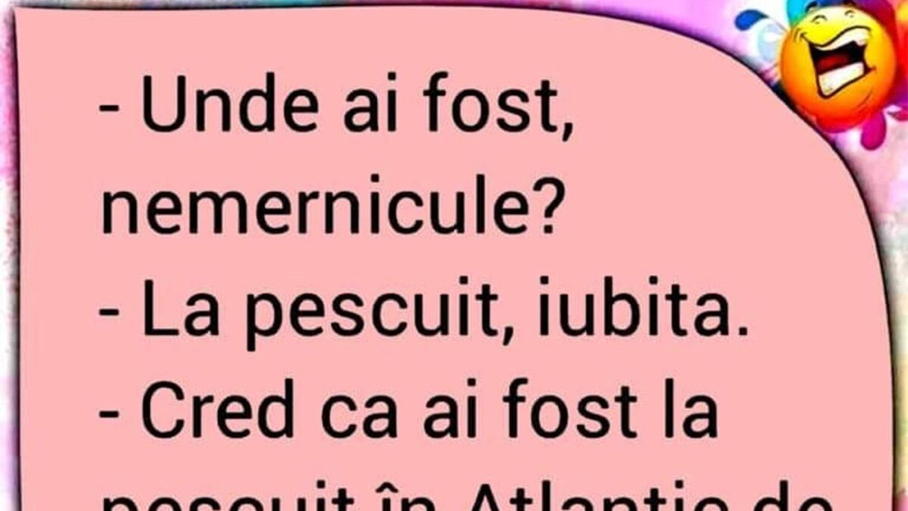 Bancul sfârșitului de săptămână | "Unde ai fost?"