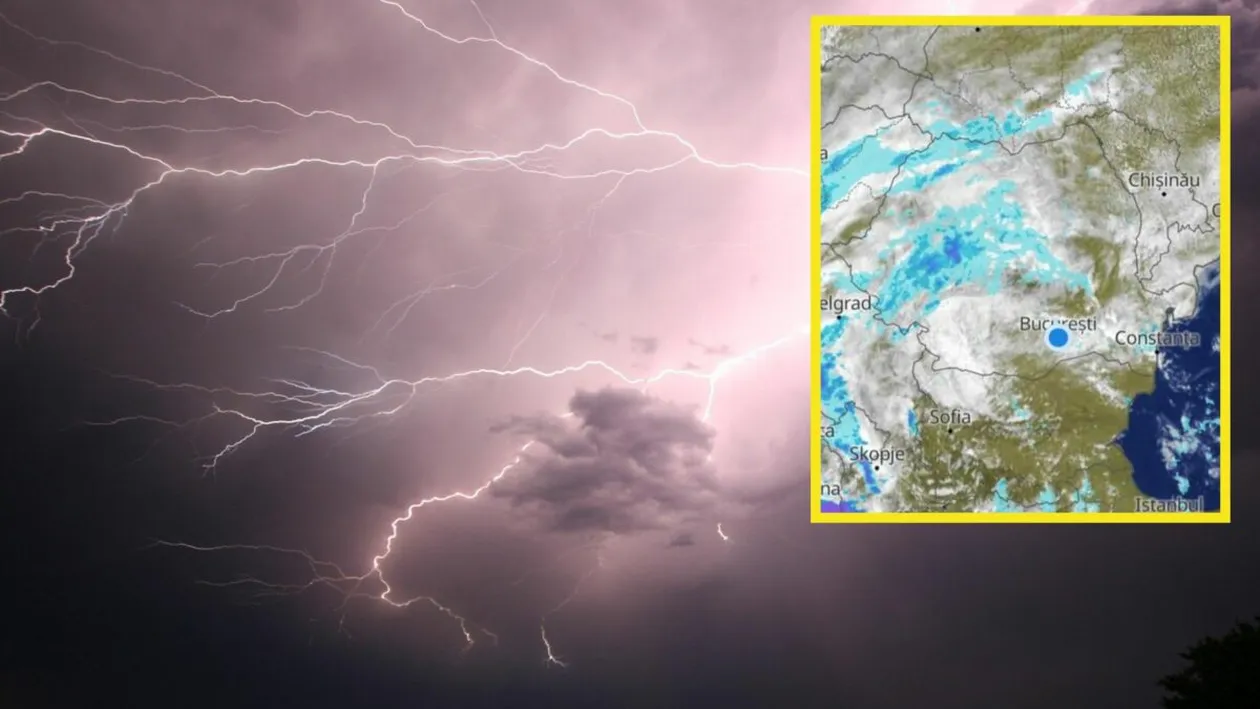 ANM a anunţat când trec ploile, de fapt. România, sub alertă de vreme rea în ultima zi de vară