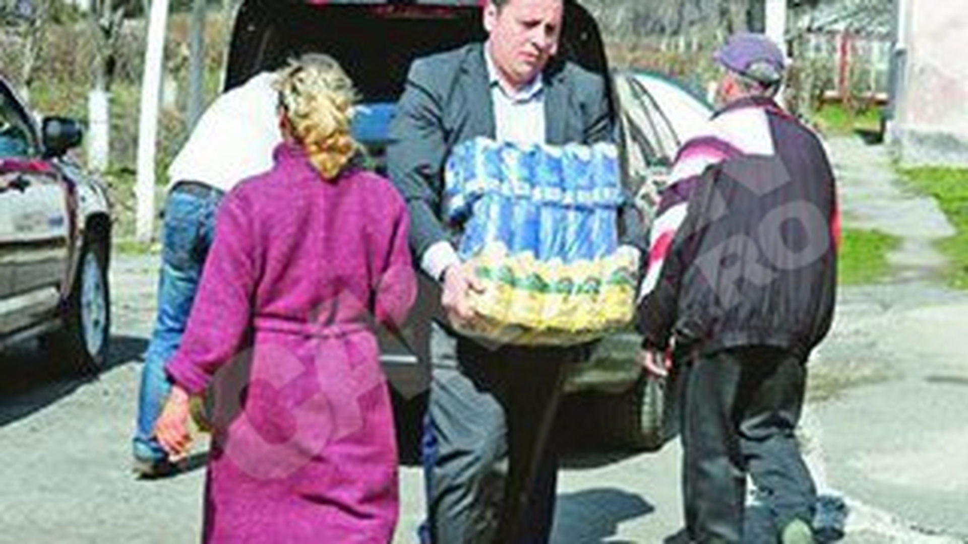 Stefan Florescu a vizitat bolnavii de lepra