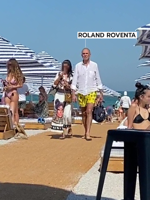 Roland Rovența, alături de noua "achiziție"
