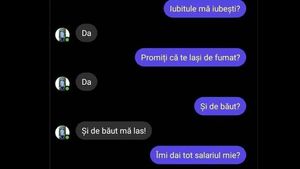 Bancul sfârșitului de săptămână | "Iubitule, mă iubești?"
