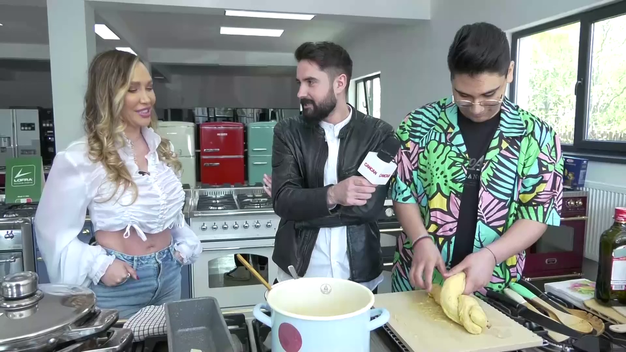 Raluca Podea și fiul David au gătit la "Na, CANCAN! cu Sabin și Caz Stan", show difuzat duminică, 17 aprilie, de la ora 20:00 pe canalul de Youtube al CANCAN.RO