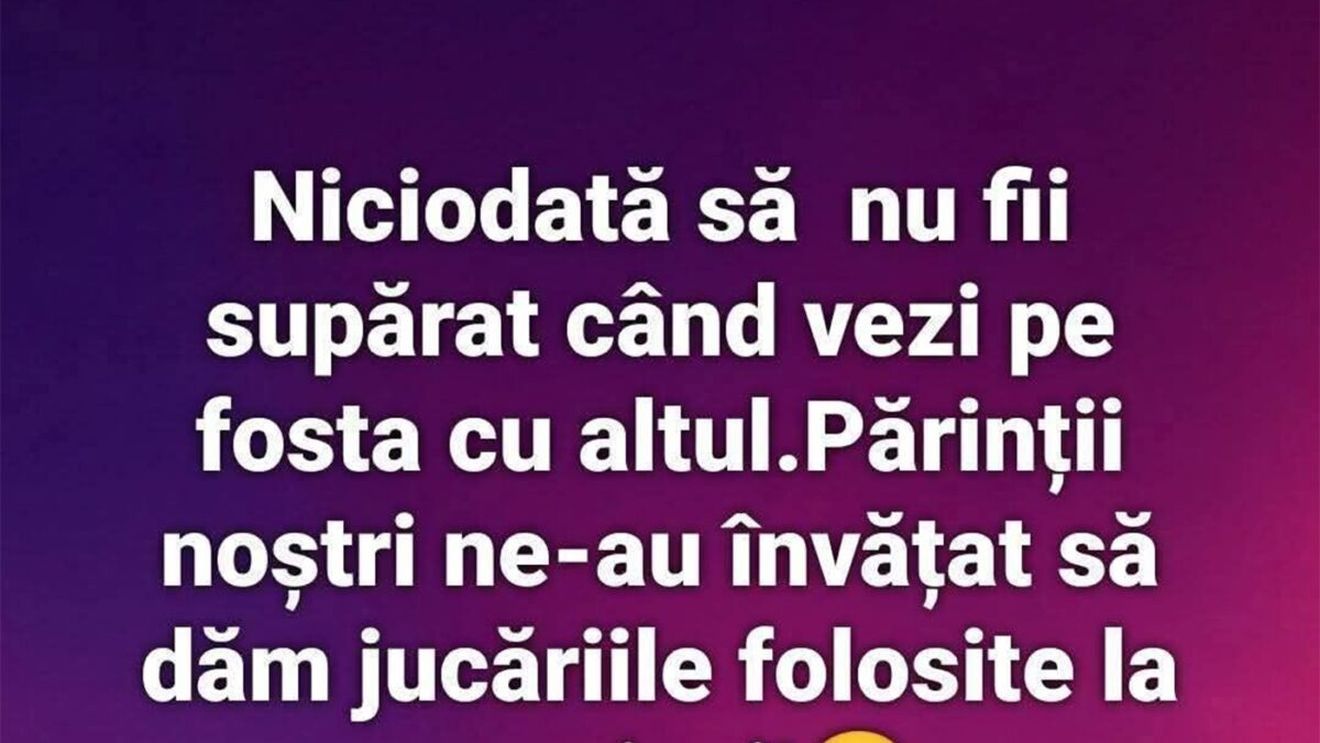 Bancul de weekend | "Niciodată să nu fii supărat când vezi pe fosta cu altul"