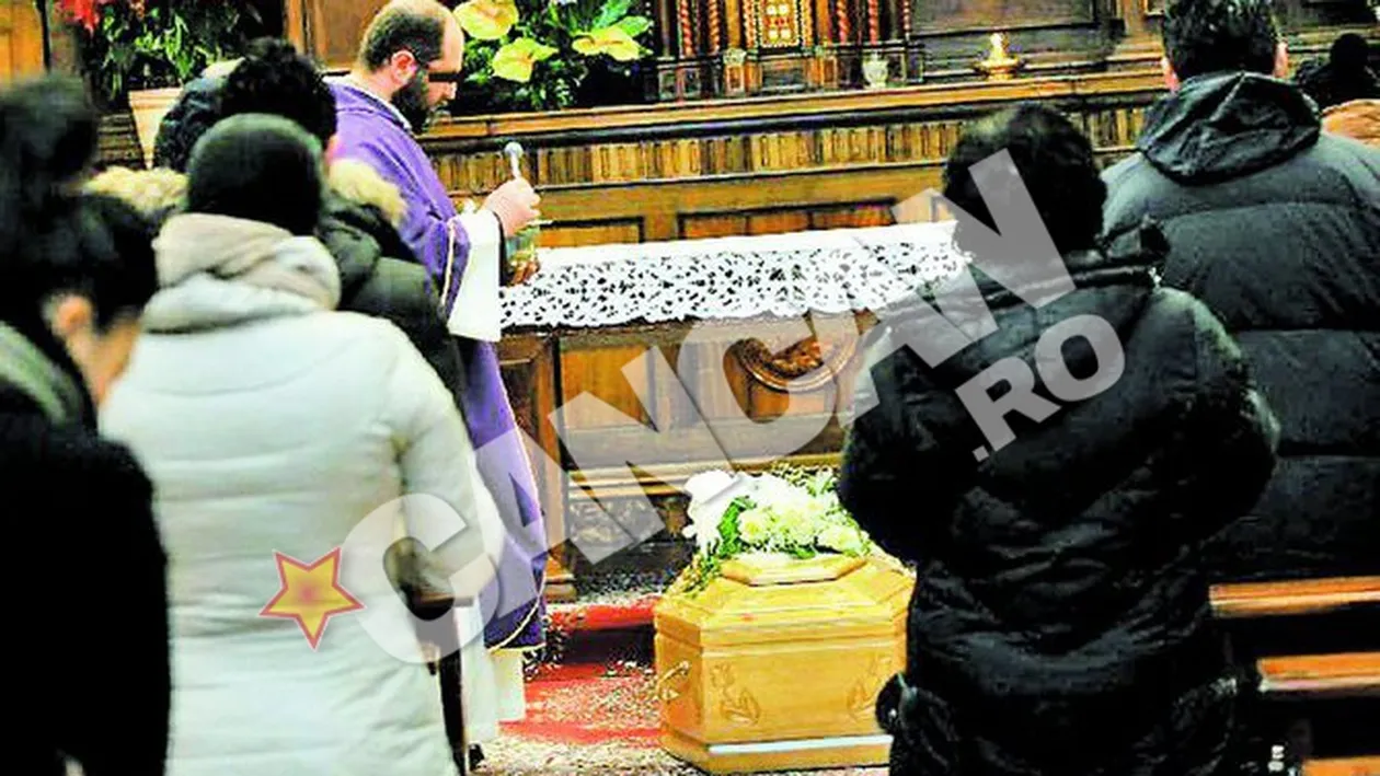 Funeraliile dansatoarei romance macelarite de un italian la Macerata! Ingropata pe banii italienilor