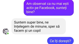 BANCUL ZILEI | "Am observat că nu mai ești activ pe Facebook, sunteți bine?"