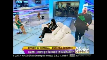 Adriana Bahmuteanu: Nu mi-am dorit sa ma despart de Prigoana si nici nu vreau sa-l fac un monstru