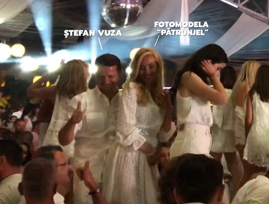 Ștefan Vuza a dansat pe masă la LOFT cu fotomodela ”Pătrunjel”!