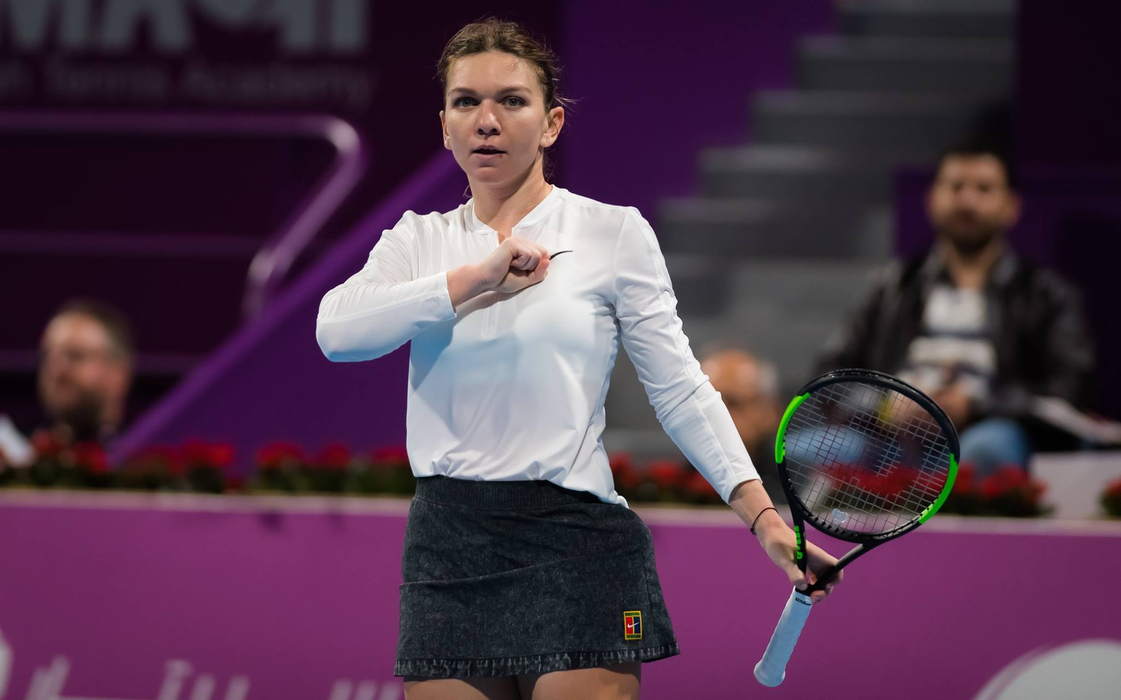 Simona Halep, despre calificarea în sferturile de finală ale turneului de la Dubai