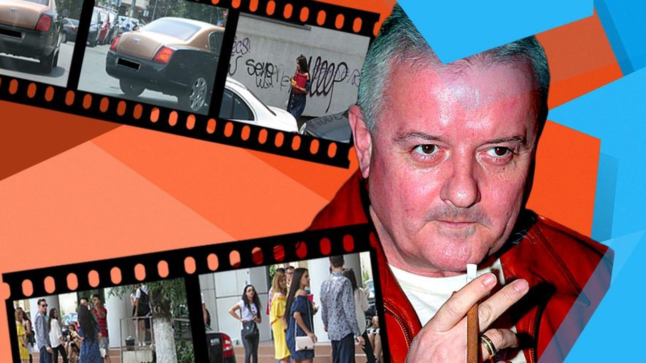 Iri își duce iubita cu Bentley-ul la școală!