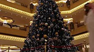 Cel mai scump brad din lume se afla in Abu Dhabi