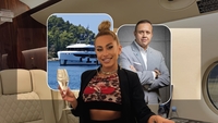 Manelista Roxana, regină pe yachtul milionarului TINMAR care a dus-o acasă cu avion privat!