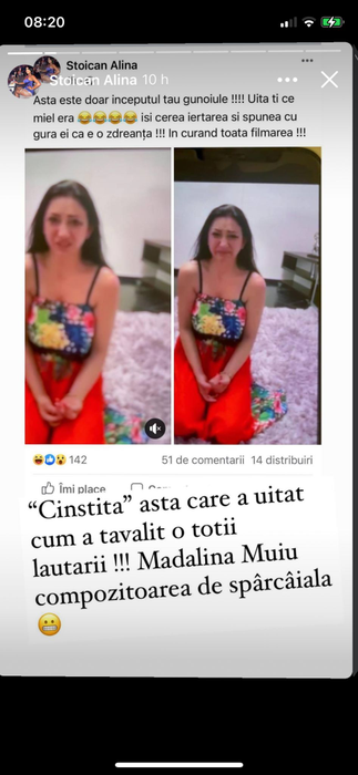 Mădălina Miu, soția lui Tzancă Uraganu, făcută praf de Marymar, iubita manelistului